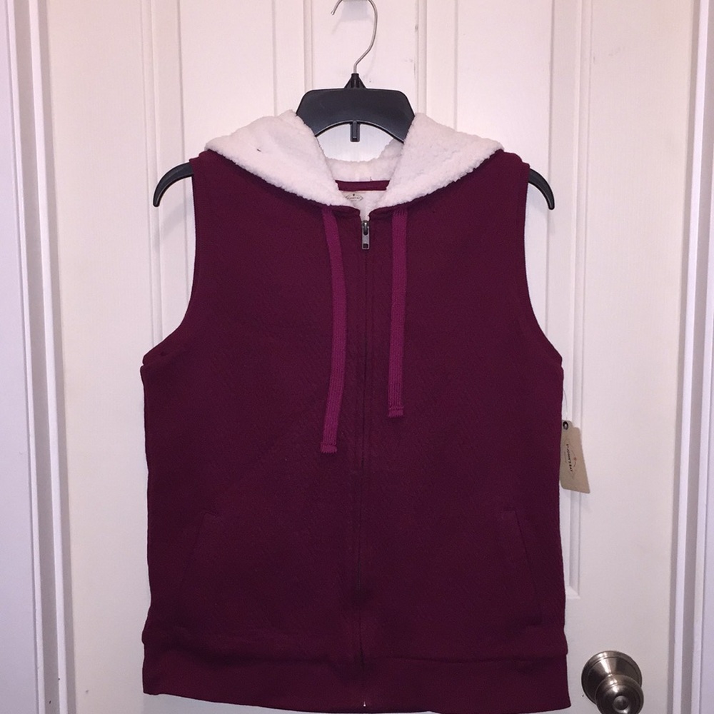 NWT Hooded Vest